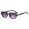 Retro Small Square Sunglasses Women Men UV400 Luxury Fashion Eyewear Rivets Shades Brand Oculus Gafas
