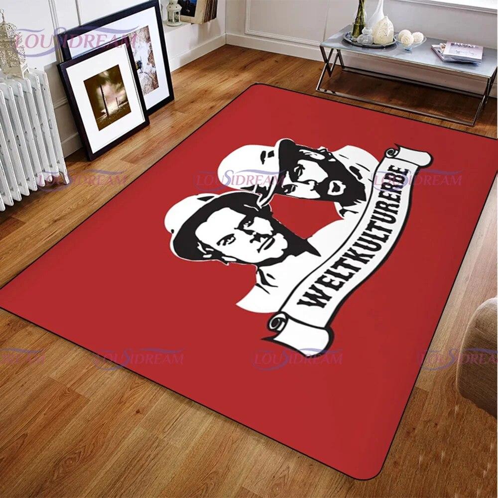Gioco classico creativo Tappeti Bud Spencer e Terence Hill Tappeto per soggiorno Camera da letto Tappetino decorativo antiscivolo per la casa 40cm x 60cm