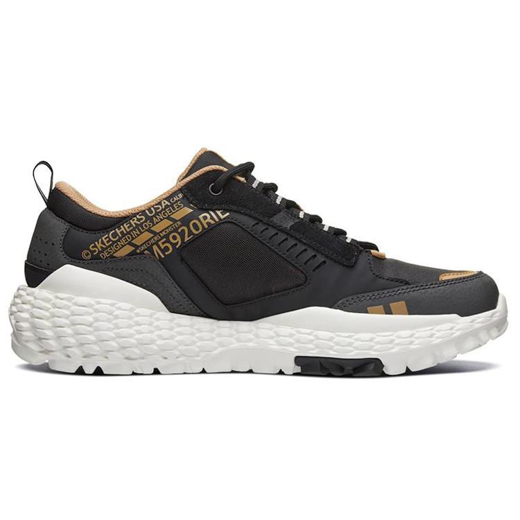 Skechers Monster Outdoor Comfortable Trendy Mesh Synthetic Leather Low Top Casual Running Shoes Men's 51715