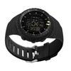 Electronic Sports Watch Waterproof Night Light Large Screen Quick Release Strap Digital Watch Black