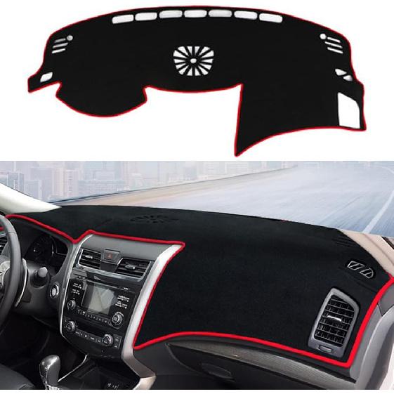 Dashboard Cover Dash Cover Mat Pad Carpet Custom Fit for Nissan Altima 2013 2014 2015 2016 2017 2018 Accessories Anti-Skid Center Console Protector