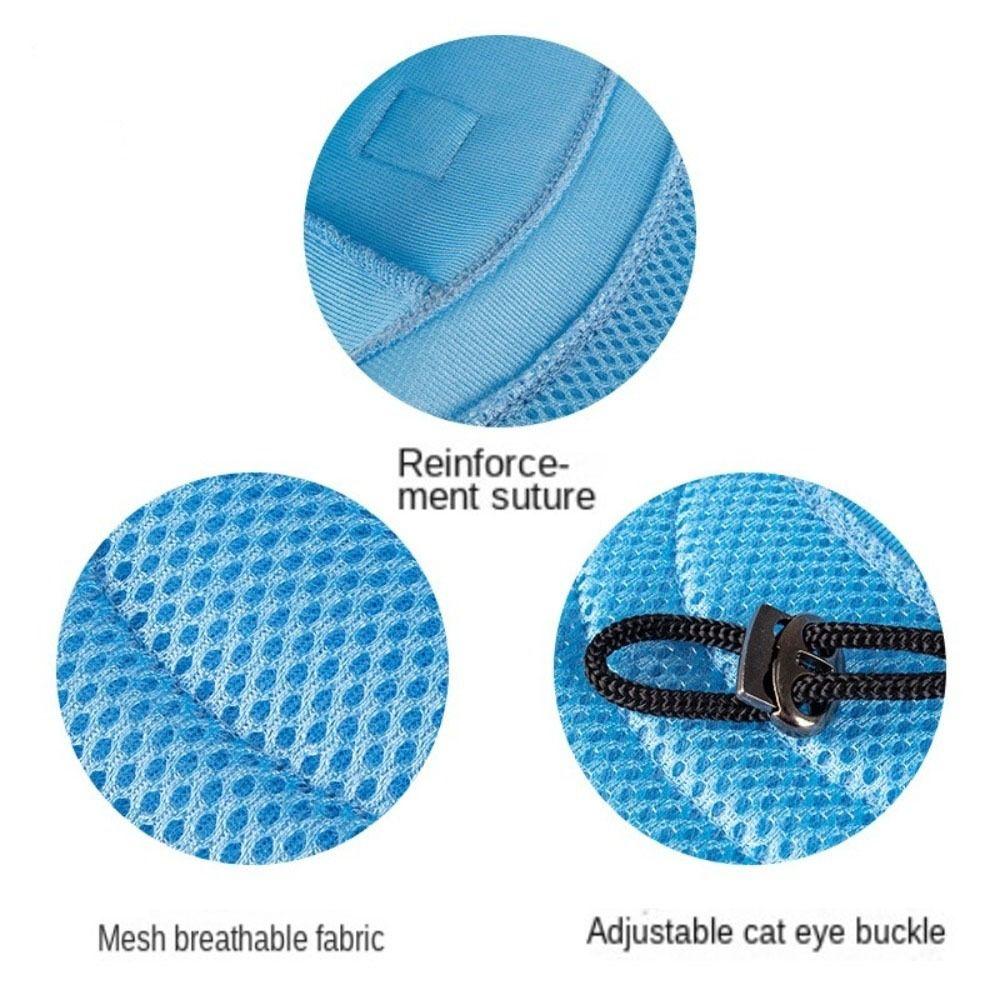 Adjustable Pet Baseball Hat with Ear Holes Dogs Sun Hat Sun Bonnet Dog Cap  for Summer