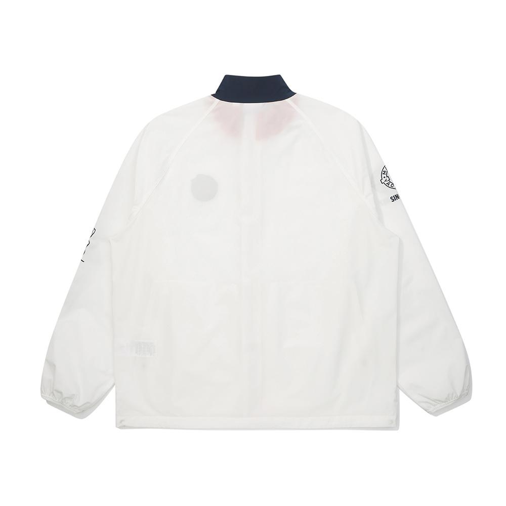 Malbon Golf Yacht Club Lightweight Jacket White (Man)