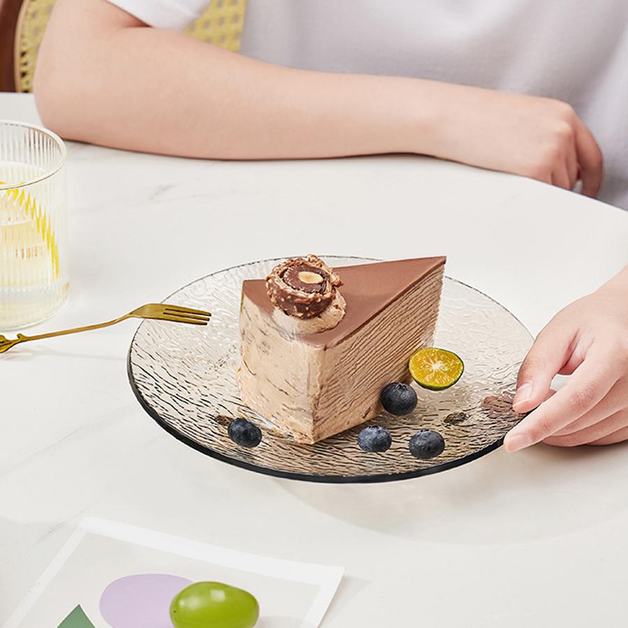 1/2 STÜCK Wohnzimmer Snackschale Wellenschale Nüsse Süßigkeiten Trockenobstschale Snackaufbewahrungsschale Dreifüße für mehr Stabilität