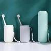Hot Household Travel Portable Toothbrush Box Washing Cup Washing Supplies Toothbrush Storage Cup Student Dormitory Mouthwash Cup