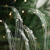 Artificial Christmas Glitter Branches Plastic Christmas Tree Decoration  Home Decoration