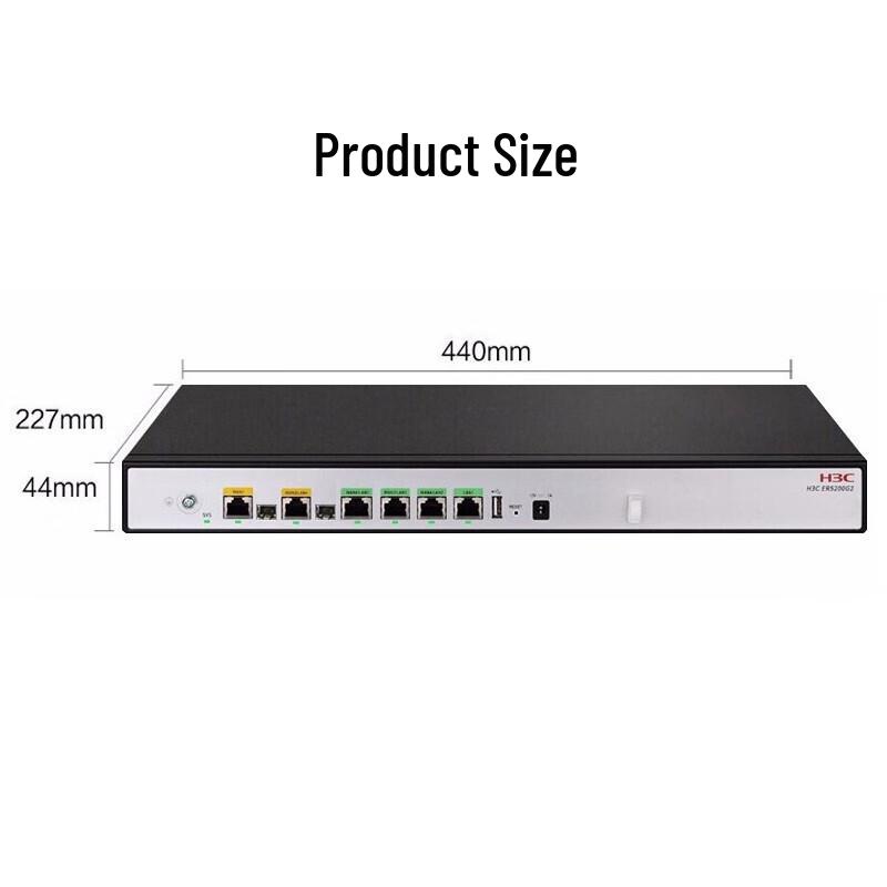 

H3C ER3200G3 Enterprise Gigabit VPN Router