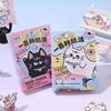 A7 Hardcover Cute Cartoon Cat DIY Memo Notebook