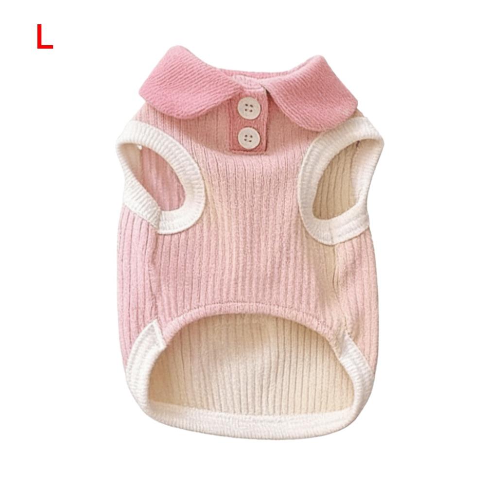 Cute Breathable Dog Shirt Solid Color Soft Dog Clothes Cooling Cotton Pet Costumes Cats
