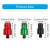 3Pcs Professional Auto Dent Removal Set Portable Tool Dent Repair Tool Replacement Striking Head with Leather Tip