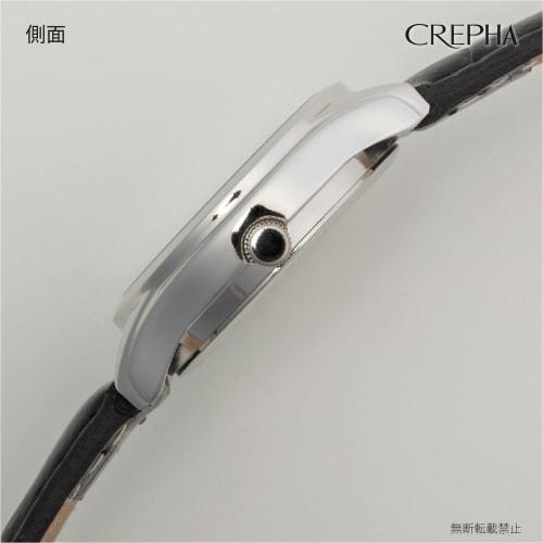 Klefer Men's Analog Waterproof Watch with Leather Strap, Black, TE-AM176-WTS