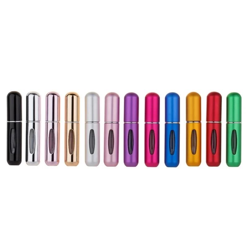 5ml Portable Mini Refillable Perfume Bottle With Spray Scent Pump Empty Cosmetic Containers Atomizer Bottle For Travel Tool