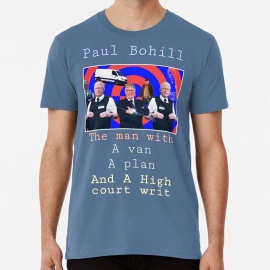 

Paul Bohill Man With A Plan Size S to 5XL Made in the USA T shirt S