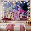 My Little Pony Tapestry - Cute Girls' Room Dorm Decor Wall Hanging Backdrop.