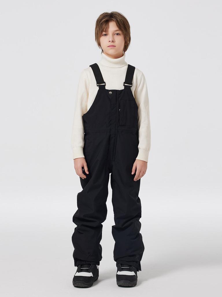 Kids' Winter Ski & Snowboard Bib Pants - Warm, Thick, and Snowproof