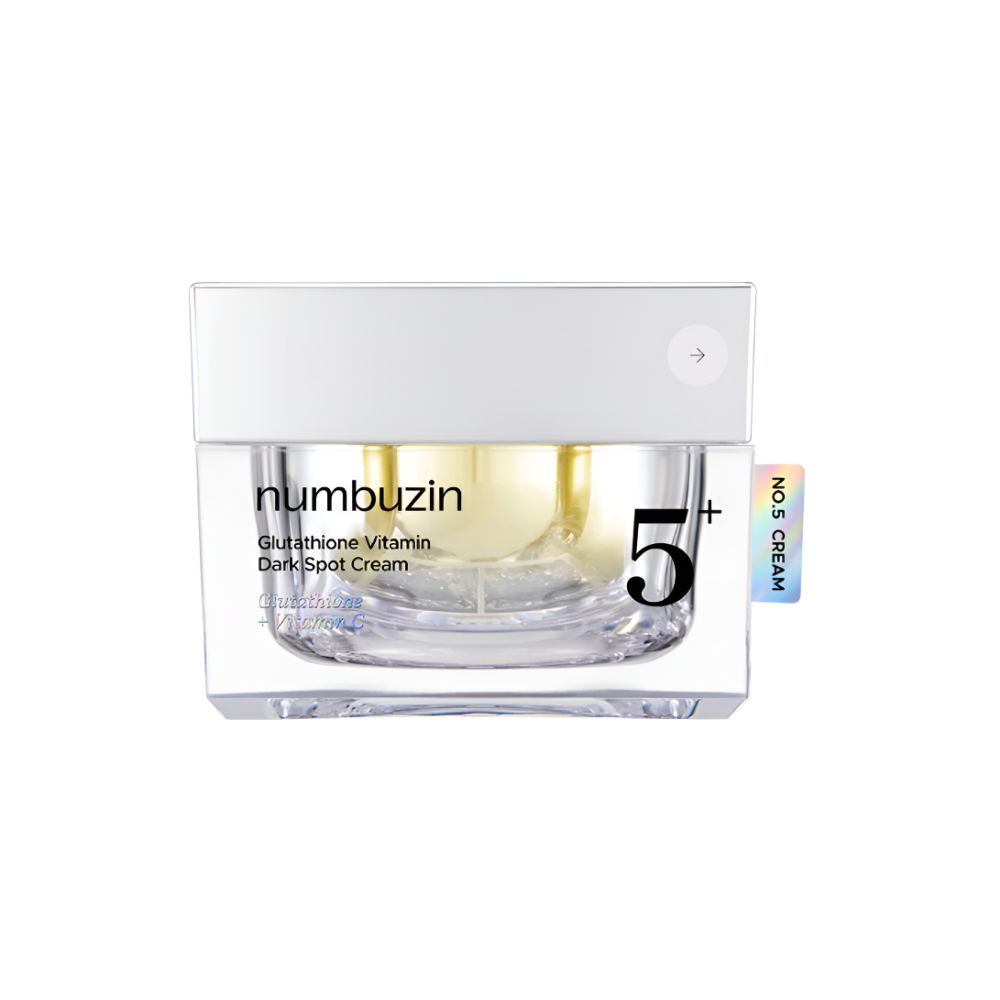 

numbuzin Glutathione No.5 Vitamin Concentrated Essential Toner 200ml and No.5 Daily Vitamin Toning Laser Cream 50ml Intensive Brightening Set
