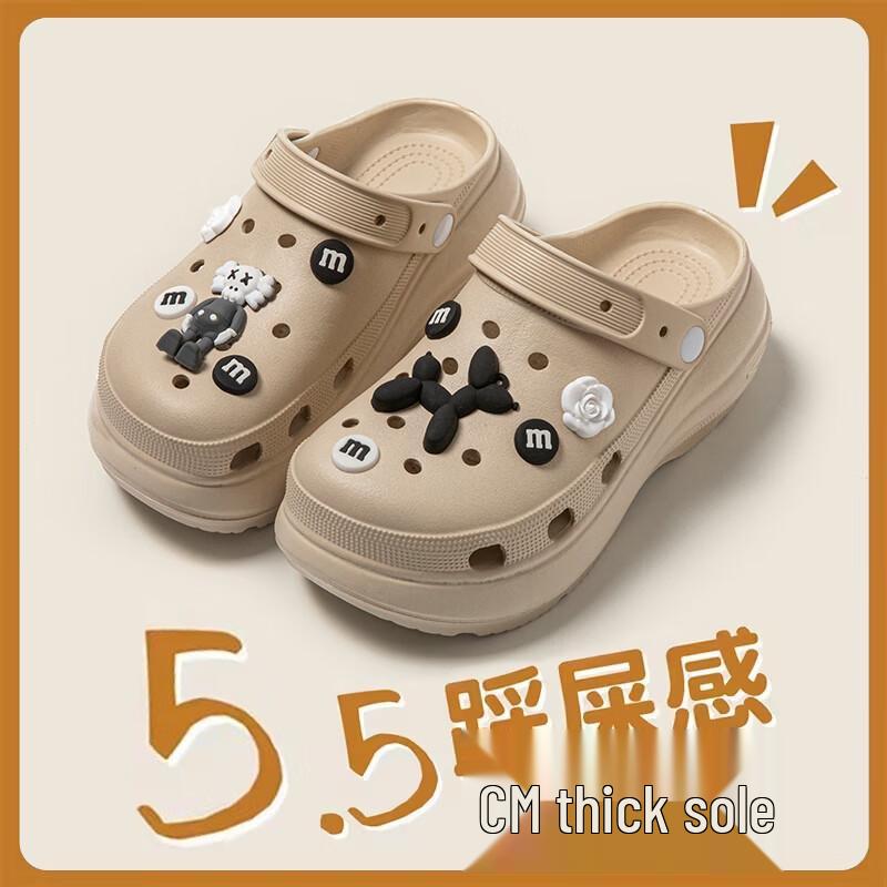 YUZHAOLIN Women s Platform Beach Clogs EU 39-40