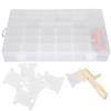 Cross Stitch Winding Board Plastic Thread Winder Kit Plate DIY Sewing Accessories