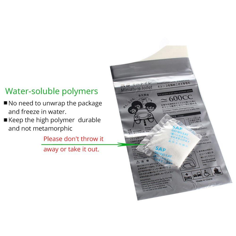 Carry Outdoor Traveling Accessories Car Urine Bag Urinal Toilet Tool Mini Mobile Toilets Vomit Bags