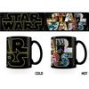 Mug thermoréactif - pause canap - star wars - multicolore - céramique - adulte