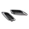 2xFront Chrome Fender Side Air Vent Grille Trim Molding For Maserati For Levante