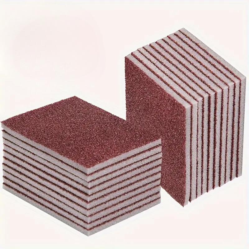 

1/5/10/20 шт. Премиальные губки с алмазным покрытием. Магия легкой уборки кухни для дна кастрюль, ржавчины на кастрюлях из нержавеющей стали и мытья посуды 1PCS коричневый