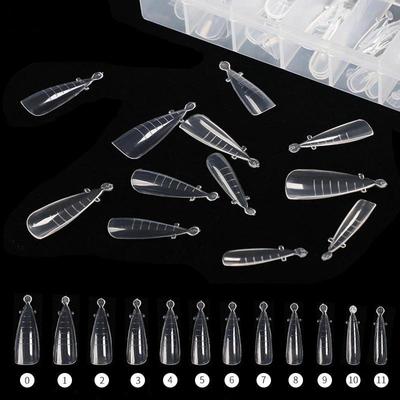 120Pcs Quick Building Nail Mold Tips Dual Nail Extension Form Full Cover Finger Nail Art Extend Builder Mold False Manicure Tool