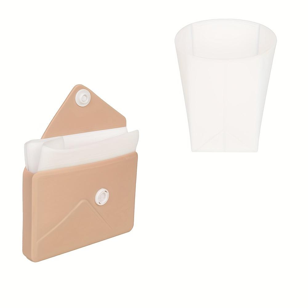 1 Stück Outdoor Reise Faltbarer Silikon Wasserbecher mit Aufbewahrungstasche Flexibler Reisebehälter für Zuhause Outdoor Camping Wandern Geschenk