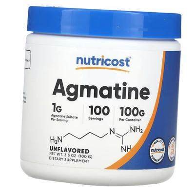 Agmatín sulfát v prášku, Agmatine Powder, 100g Bez príchute (11647008)