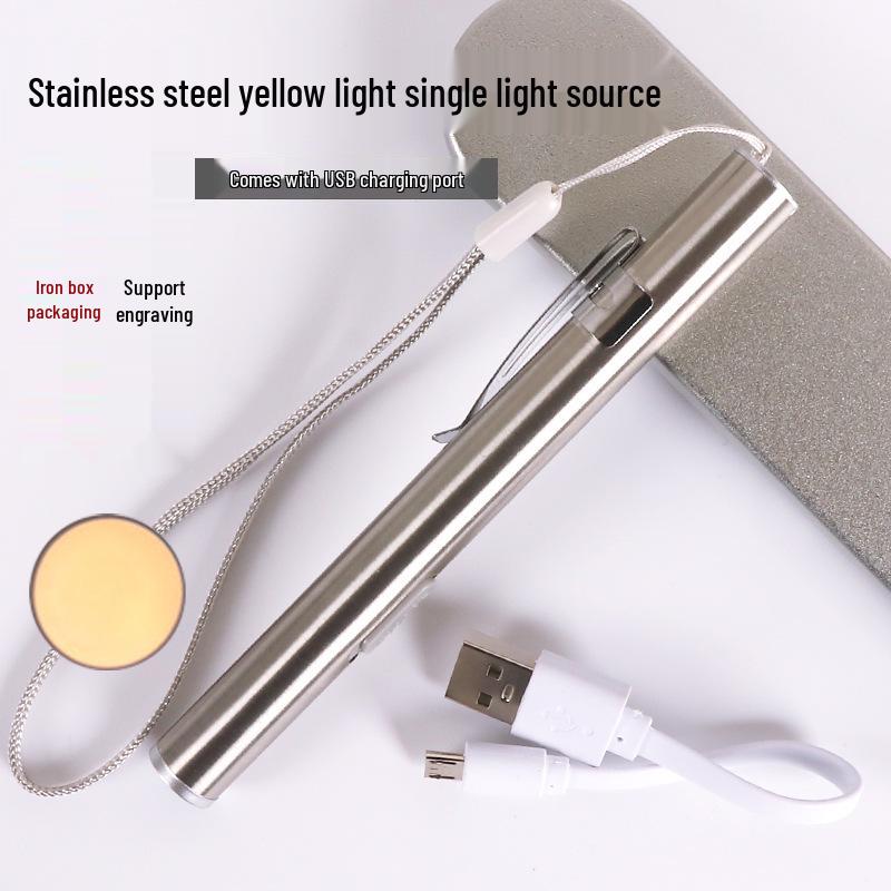 Nurse Pupil Penlight: Dual Light Flashlight for Doctors, Children, ENT & Oral Exams