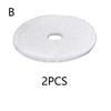 1/2Pcs Plastic Aquarium Air Stone Pond Fish Tank Pump Aerator Aeration Hydroponic Oxygen Accessories With Suction Cups