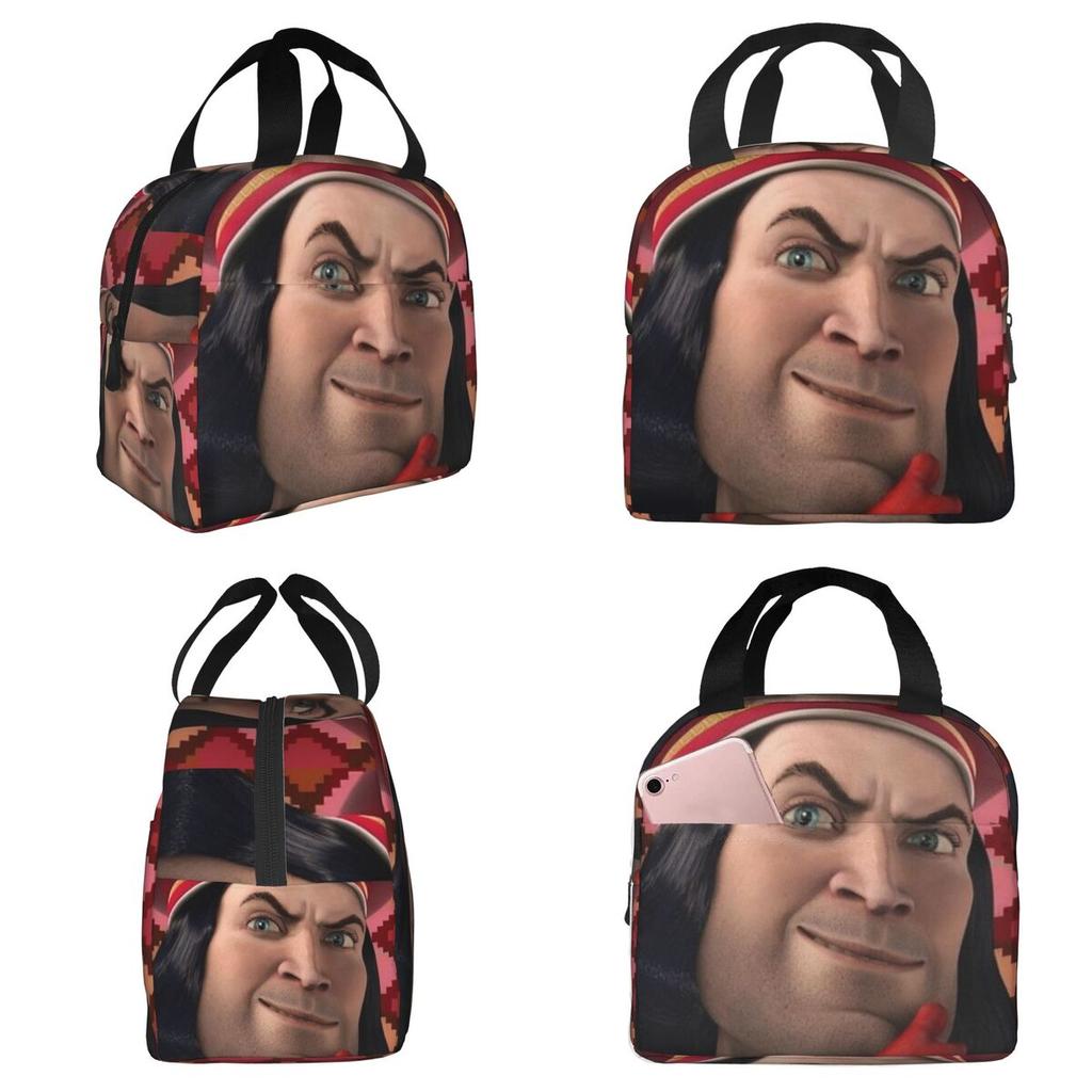LoRd FaRQuaAd Insulated Lunch Bag for Kids School Cooler Thermal Food Box Tote Portable Lunch Boxes Container