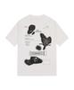 LAB101 Burnt Hole Back Print T-Shirt (White)