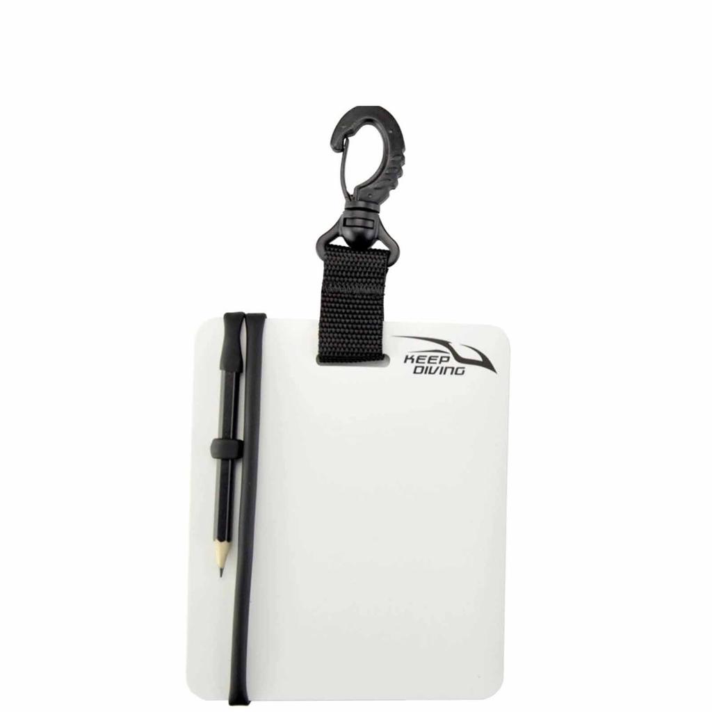 Platt Undervattensskrivtavla – Dykning med Penna, Anteckningsblock för Dykkommunikation