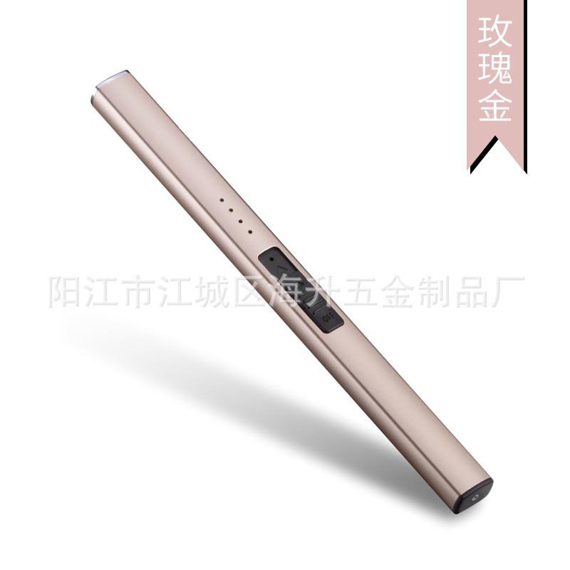 

Flameless Rechargeable Electric Usb Lighter Candle Bbq Windproof Tool Kitchen рожевий