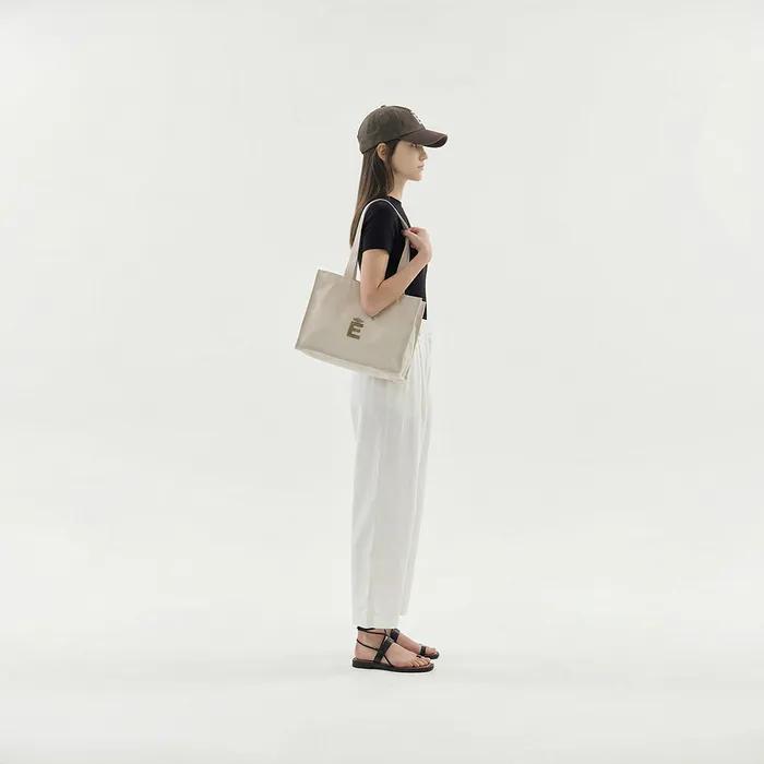 KNI CANVAS BAG beige