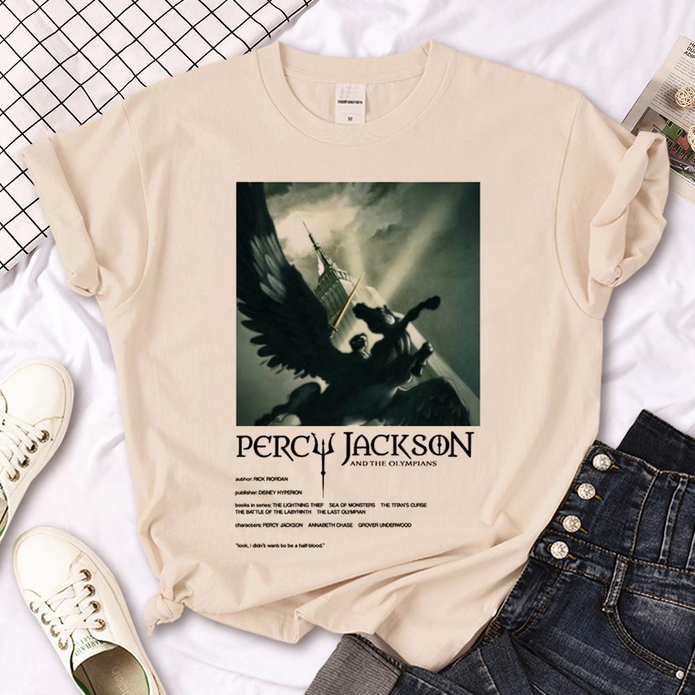Percy Jackson t-shirts women graphic funny designer tshirt girl y2k funny streetwear clothes