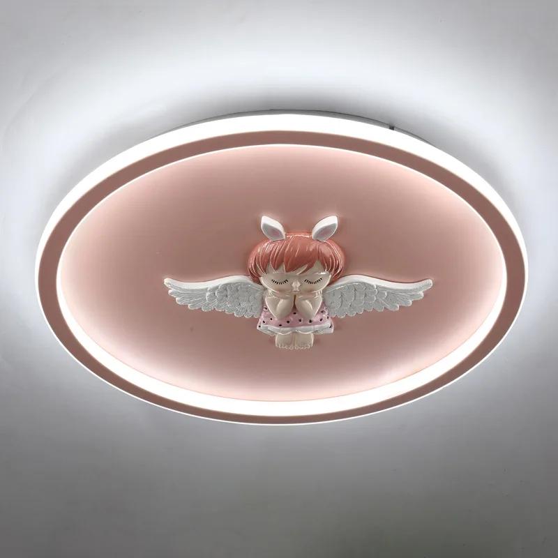 

Modern Ceiling Lamp Chandelier for Child s Bedroom Living Dining Room Study Home Decoration Indoor Lighting Fixture Lustre Tricolour light&50CM