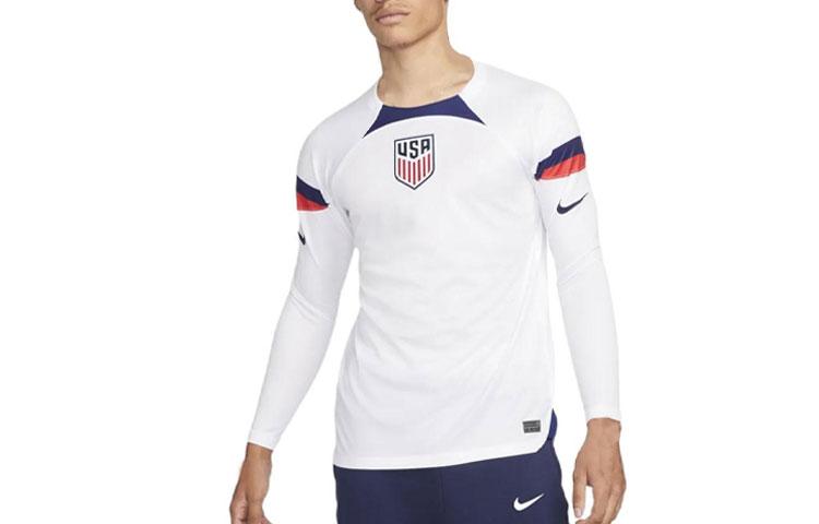 Nike Camiseta de Fútbol Edición Fan, EE. UU., Local Hombre Blanca DN0673-101
