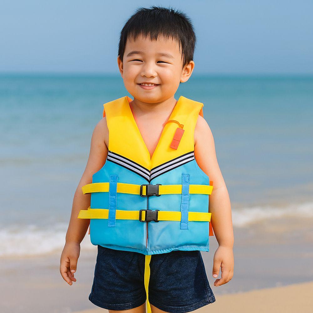 with Whistle Life Vest Jacket Large Buoyancy Swimming Vest Universal Boating Vest  Boating