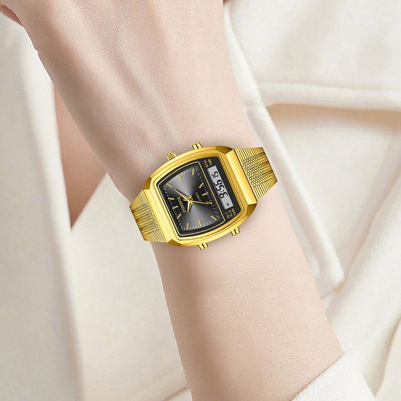 New Women Watch Top Brand Luxury Square Digital Watch For Women Fashion Elegant Sports Waterproof Quartz Watch Femme