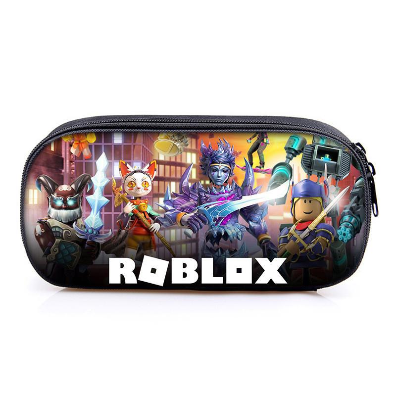Colorful Roblox Pencil Case For Kids And Students With Multiple Compartments