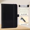 A7 Black Portable A6 Notebook for Students - Mini Pocket-Sized, Simple, Handy Carry-On