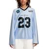 Jordan BRAND AS WJ LS JRSY Maglia a Maniche Lunghe da Donna HF9460-407