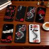 The Japanese Anime Tokyo Ghoul Phone Case Black Silicone Soft For Samsung Galaxy A73,A72,A71,A70,A53,A52,A51
