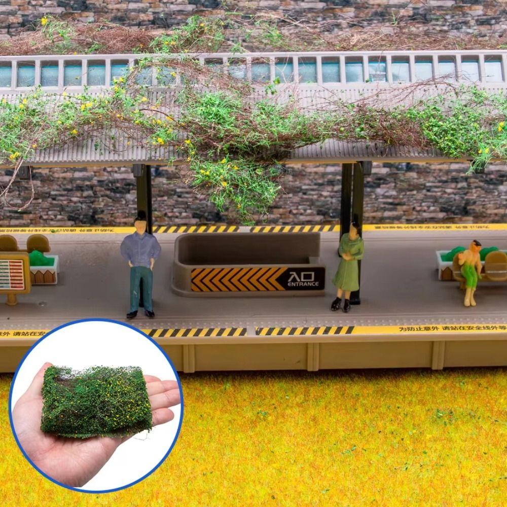 Vine Vegetation Simulation Miniature Vines Green Plant Landscape Vine Model Architecture Building