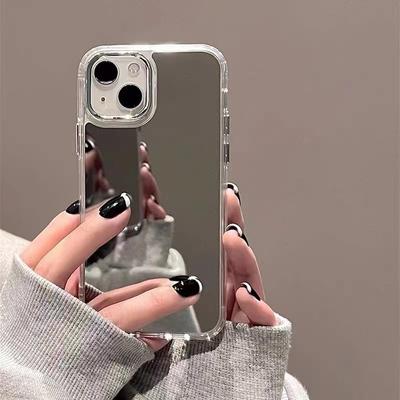 Passend für Apple 16 Make-up-Spiegel Handyhülle iPhone 15 High-End 14 ProMax Sturzsichere Schutzhülle