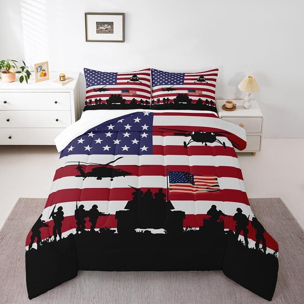 Tractor Bedding Sets for Boys Twin Size Toddler Kids Cute Cartoon Farm Animals Comforter Set Girls Children Farmhouse Country Down Comforter