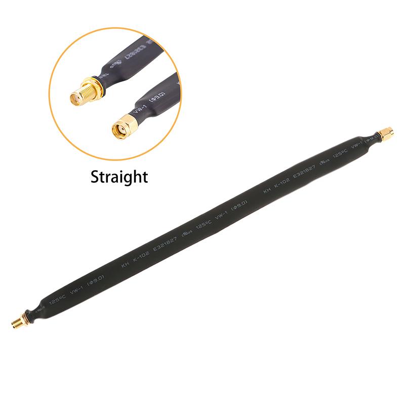 Flat Window/door Pass Through RF Coaxial Cable RP-SMA Male to SMA Extension Cable for Antenna Adapter Wire Terminals