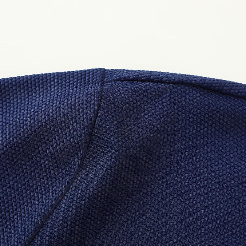 Herren Übergröße Eis-Seide Poloshirt